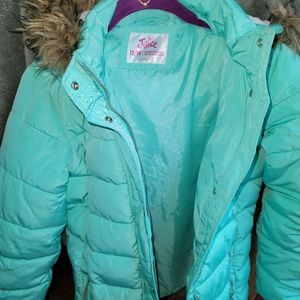 Girls puffer winter coat